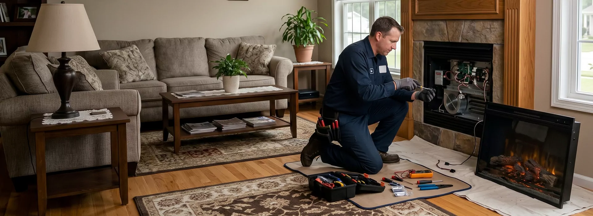 Electric Fireplace Repair in Sayreville, NJ