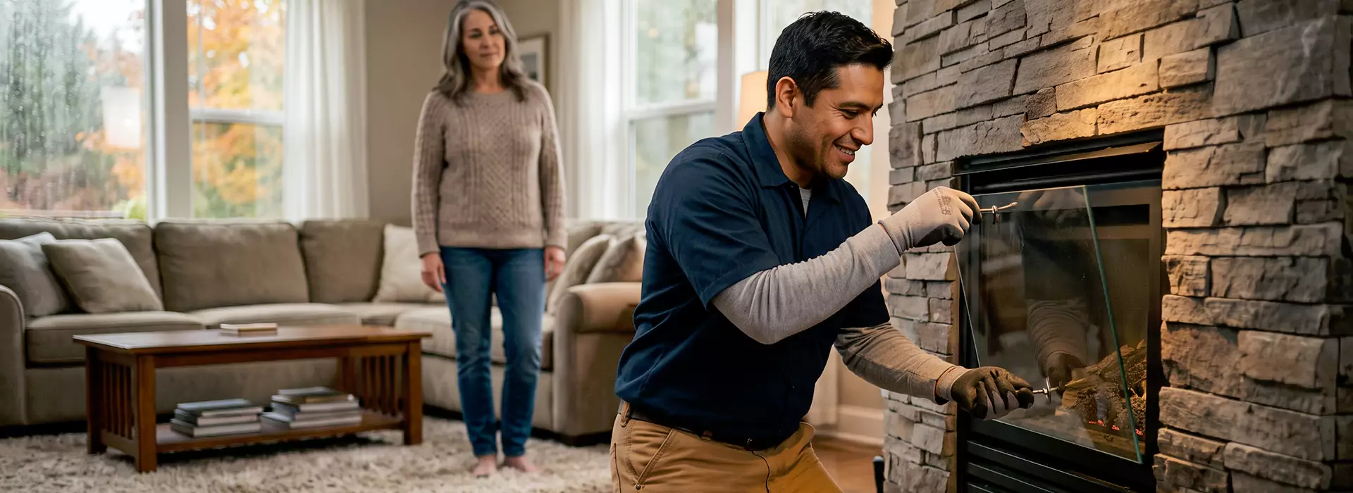 Fireplace Glass Replacement in Sayreville, NJ