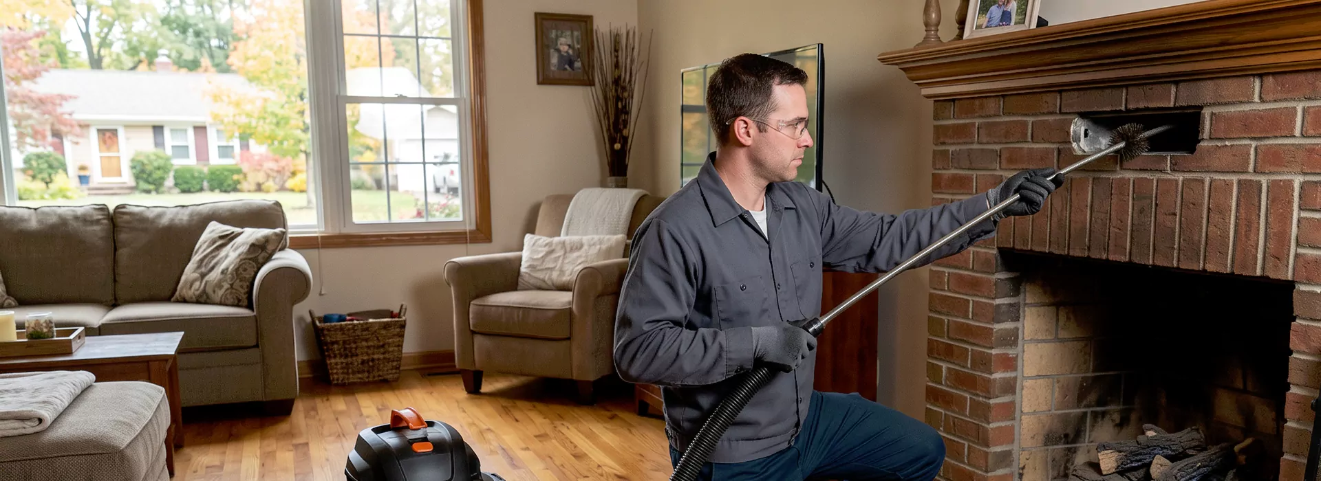 Fireplace Vent Cleaning in Sayreville, NJ