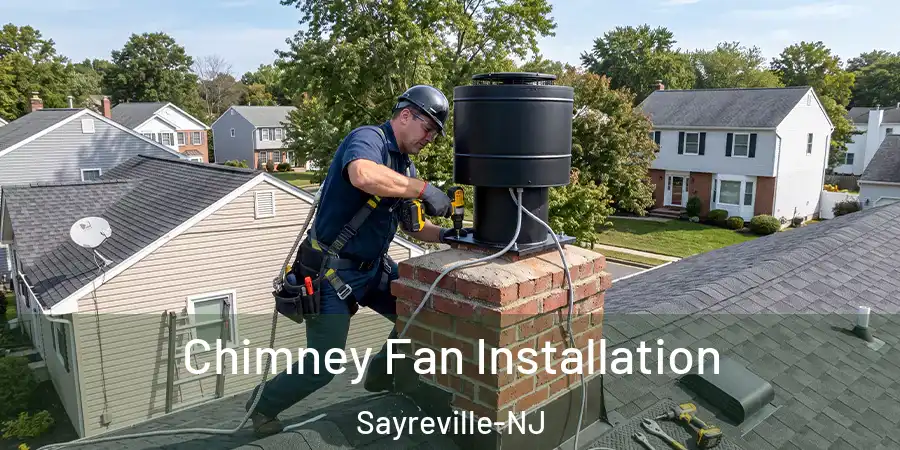 Chimney Fan Installation Sayreville-NJ