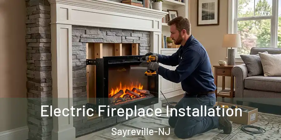  Electric Fireplace Installation Sayreville-NJ