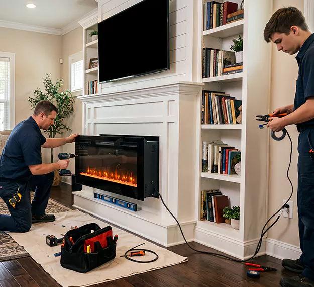 Certified Electric Fireplace Installation Company: Your Local Electric Fireplace Contractors in Sayreville, NJ!