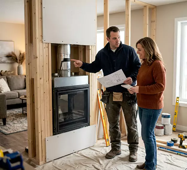 Why Sayreville Homeowners Choose Our Prefab Fireplace Installation Team?