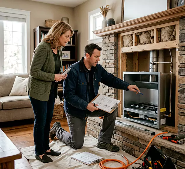Why Sayreville, NJ Homeowners Choose Our Propane Fireplace Installation Team?