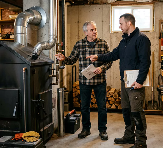 Why Sayreville Homeowners Choose Our Wood Furnace Installation Team?