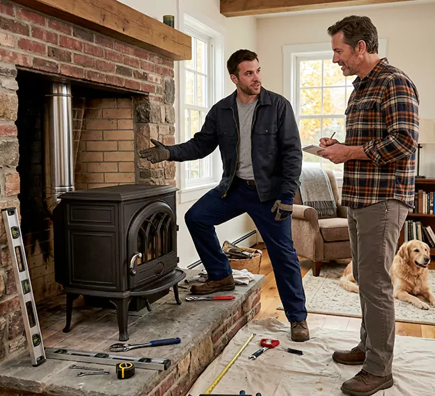 Why Sayreville Homeowners Choose Our Wood Stove Installation Team?