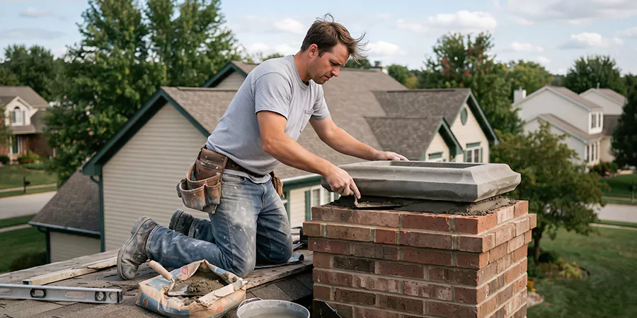 Stone Chimney Crown Installation Sayreville