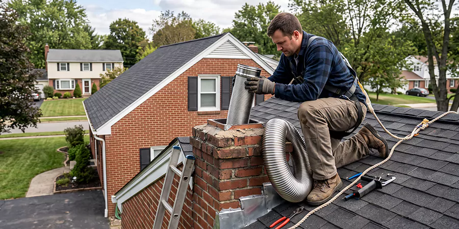 Chimney Sleeve Installation Sayreville
