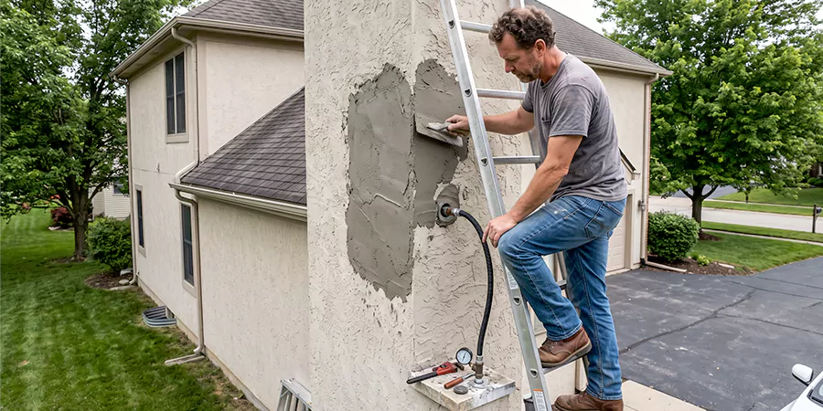 Gas and Stucco Chimney Repair Sayreville