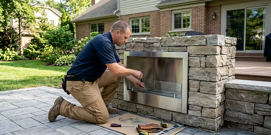 Outdoor Ethanol Fireplace Installation Sayreville