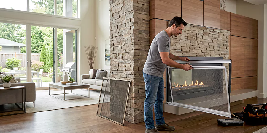Fireplace Insert Screen Replacement Sayreville