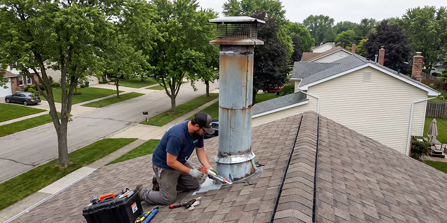 Stone, Stucco, and Metal Chimney Leak Repair Sayreville