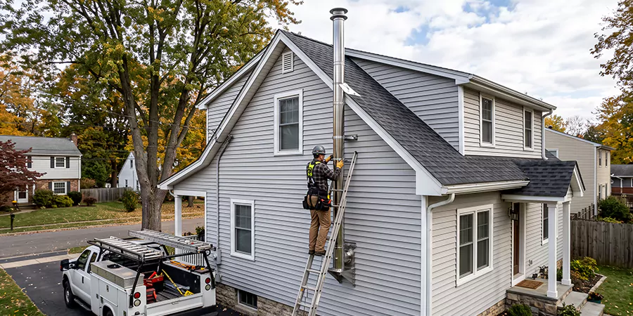 Wood Fireplace Chimney Liner Installation Sayreville