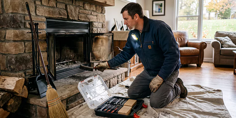 Wood Fireplace Repair in Sayreville